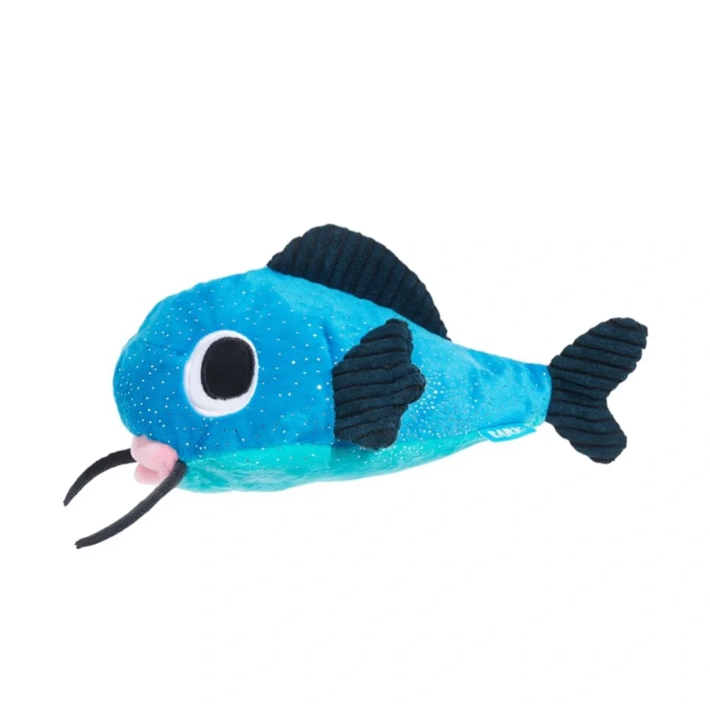 NWT Bark Catfish Claude dog toy